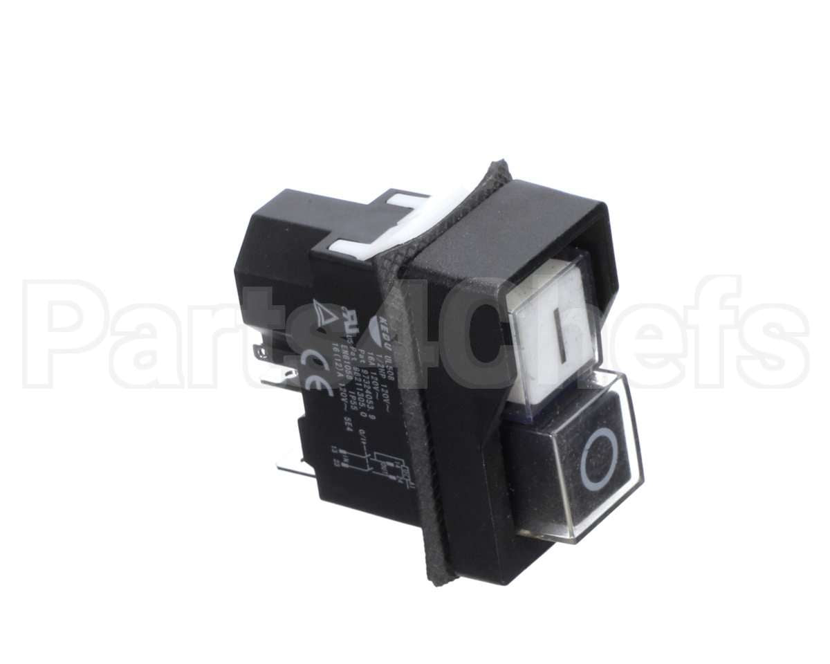 S950 Edlund Push Button Panel, On/Off