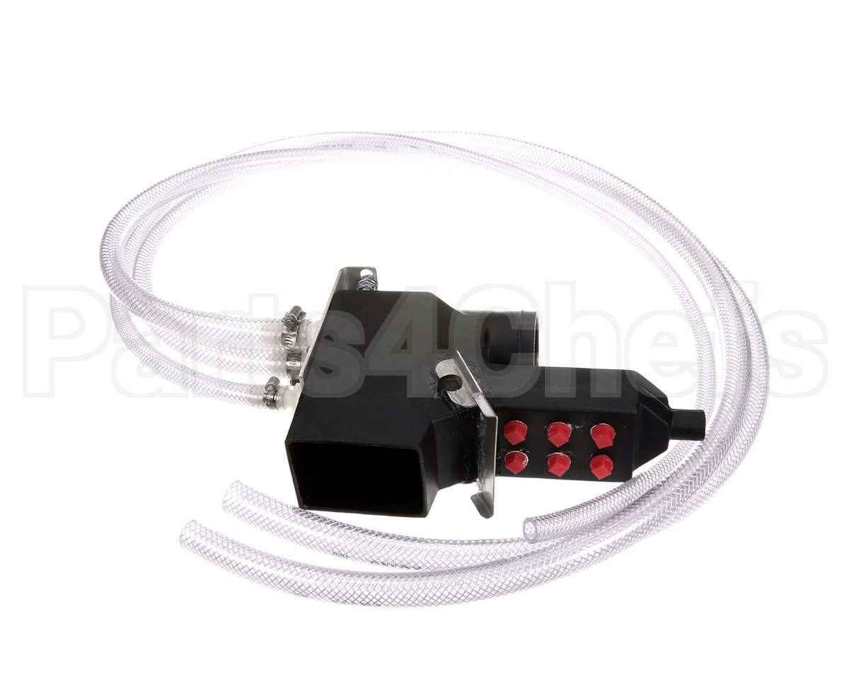 SA33057 Milnor Assy=Plstc Perstl Rear Inlet 3