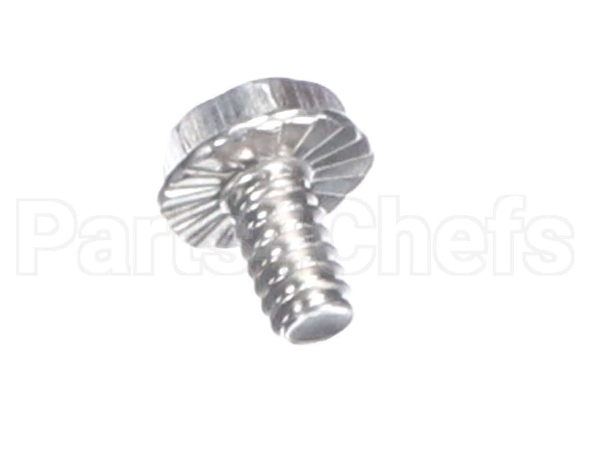 SC-132-84 Vulcan Hart Screw-Hex, Serrated 6-32 X 1/4 In