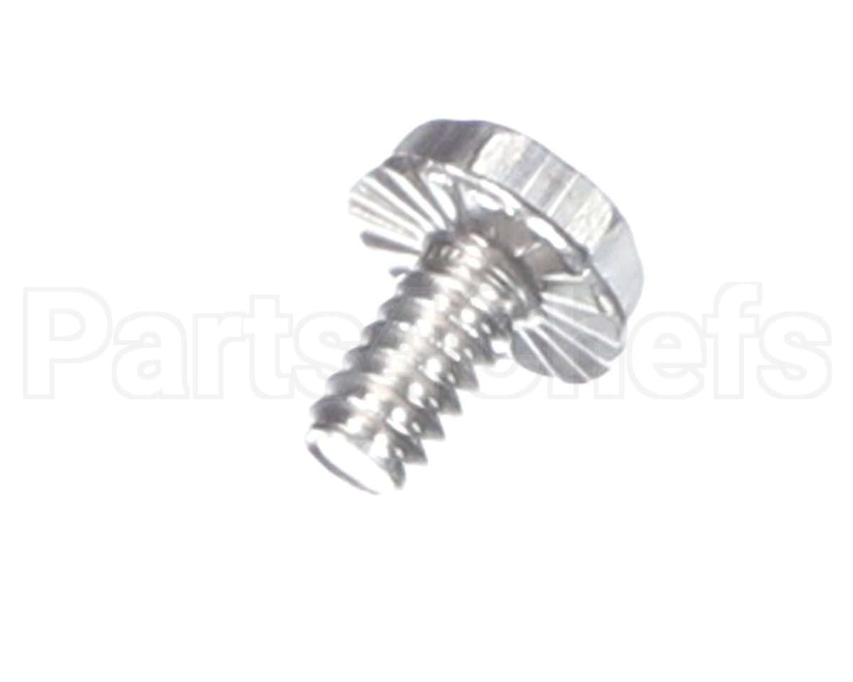 SC-132-84 Vulcan Hart Screw-Hex, Serrated 6-32 X 1/4 In