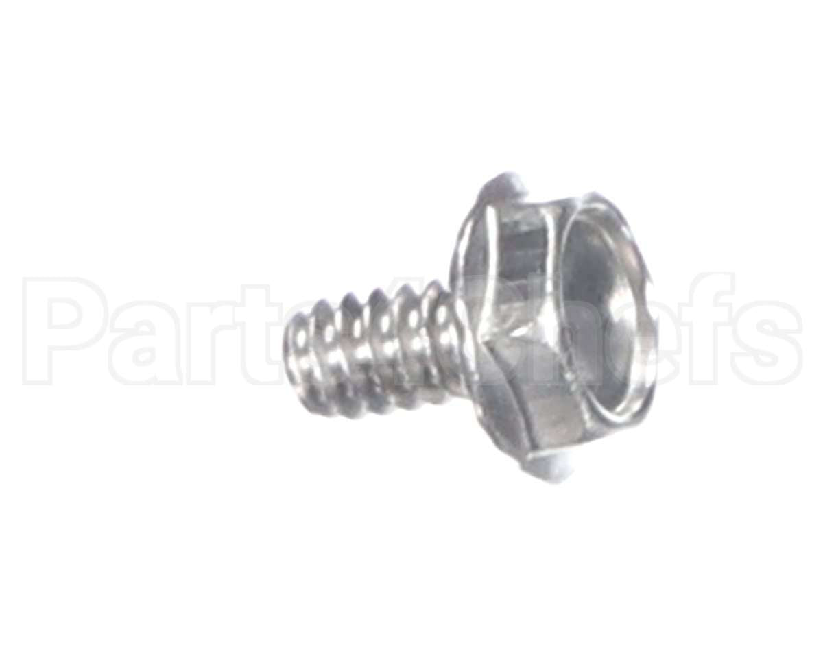 SC-132-84 Vulcan Hart Screw-Hex, Serrated 6-32 X 1/4 In