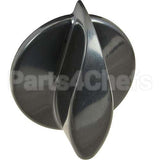 SER81271 Compatible Server Knob, Thermostat Black