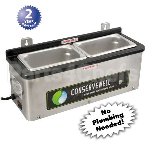 SER87740 Compatible Server Dipperwell, Heated (1/9Th Pans)
