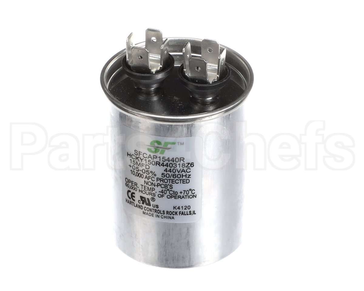 SFCAP15440R Trane Capacitor; 15Mfd 370/440V Round Run Capa