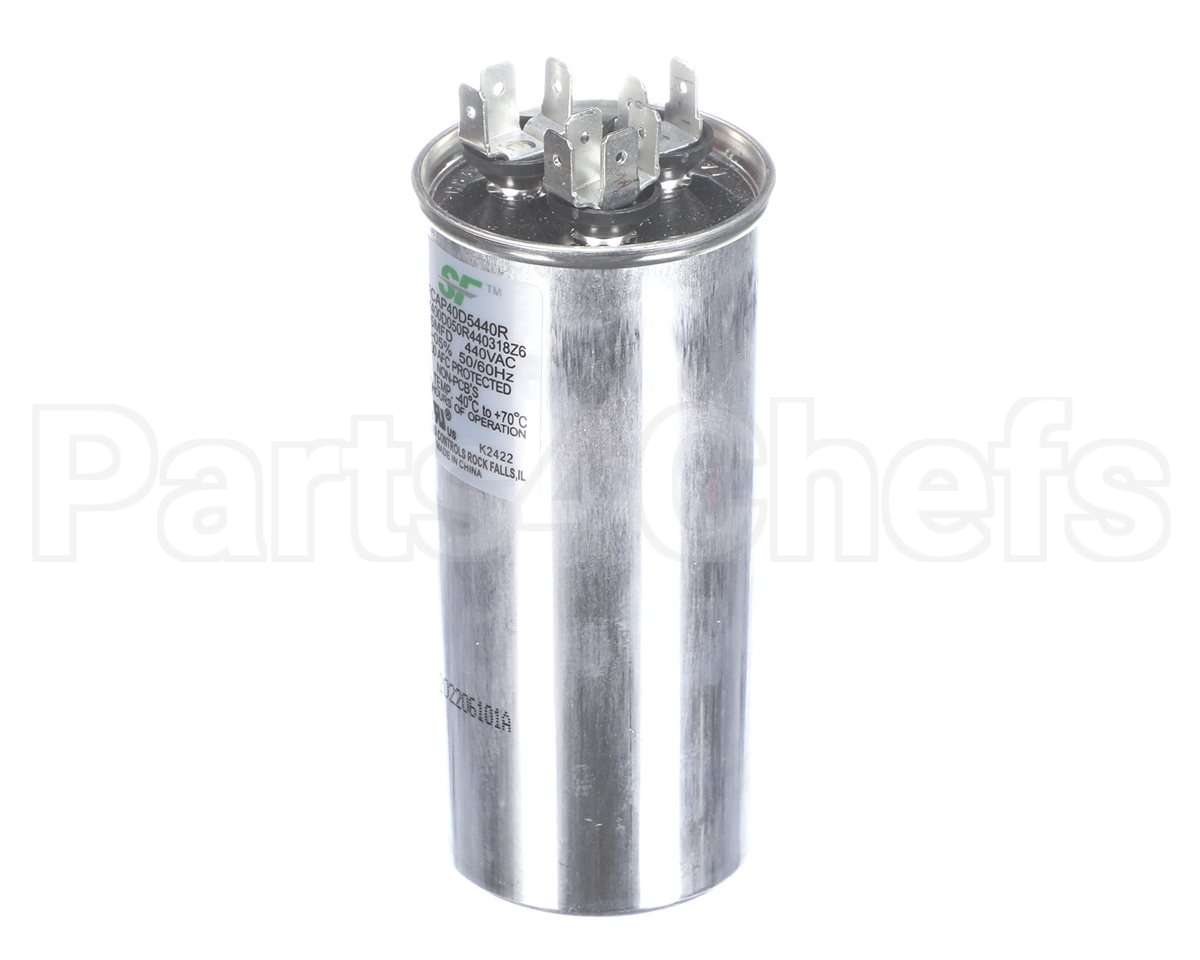 SFCAP40D5440R Trane Capacitor; 40+5Mfd 370/440V Round Run Ca