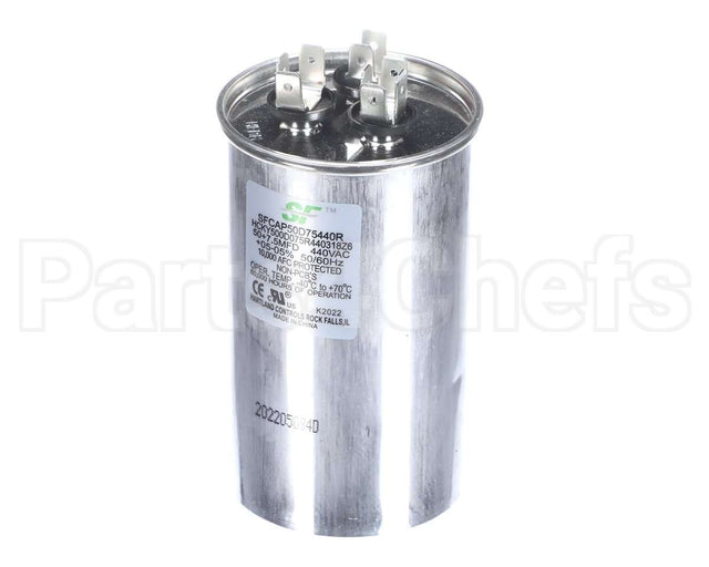 SFCAP50D75440R Trane Capacitor; 50+7.5Mfd 370/440V Round Run