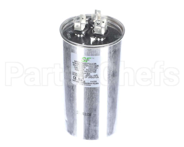 SFCAP60D75440R Trane Capacitor; 60+7.5Mfd 370/440V Round Run
