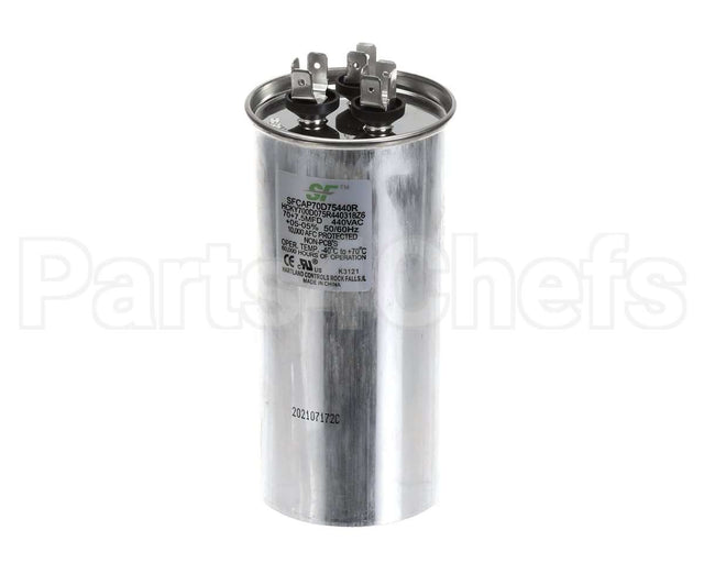 SFCAP70D75440R Trane Capacitor; 70+7.5Mfd 370/440V Round Run