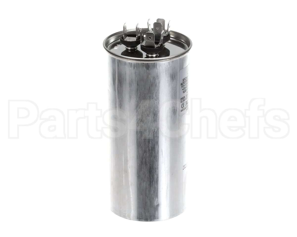 SFCAP70D75440R Trane Capacitor; 70+7.5Mfd 370/440V Round Run