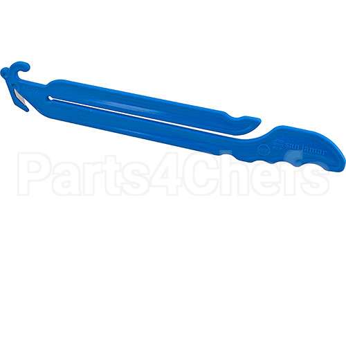 SJBB100 Compatible San Jamar Tool, Pouch Blue F/ Openi Ng & Emptying