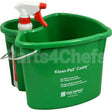 SJKP500 Compatible San Jamar 4Qt Kleen-Pail Caddy With 24 Oz Bottle