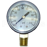 SK-1433 Compatible Insinger Pressure Gauge 2, 0-100 Psi, 1/4 Mpt
