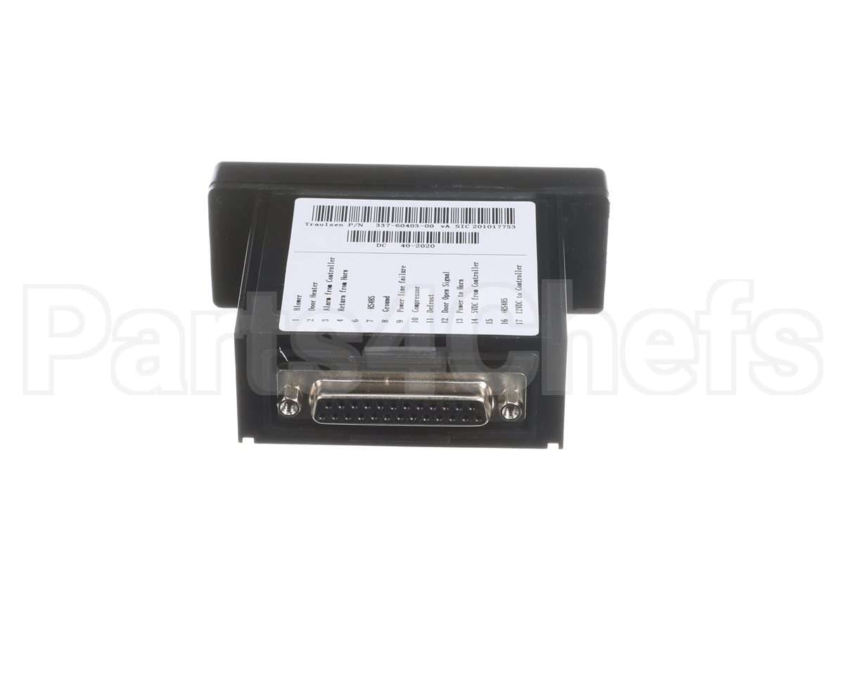 SK-337-60403-CAA-OG Traulsen Control Head Display Assembly