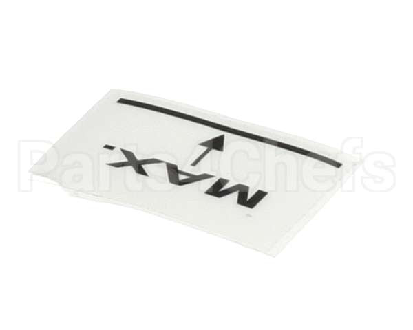 SL300951248 Carpigiani Mix Maximum Level Decal