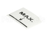 SL300951248 Carpigiani Mix Maximum Level Decal