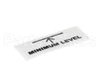 SL300951249 Carpigiani Mix Minimum Level Decal