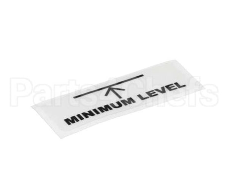 SL300951249 Carpigiani Mix Minimum Level Decal