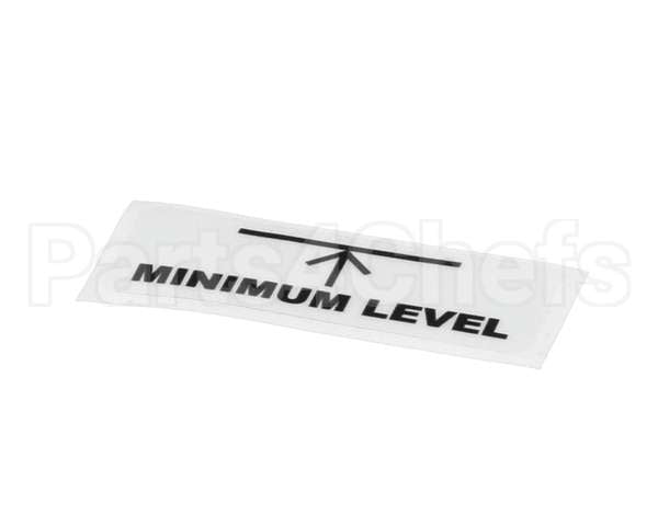 SL300951249 Carpigiani Mix Minimum Level Decal