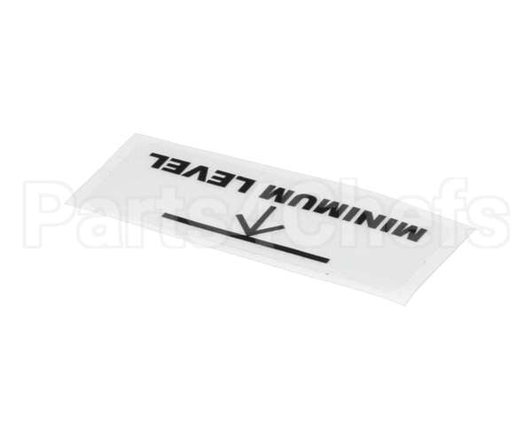 SL300951249 Carpigiani Mix Minimum Level Decal