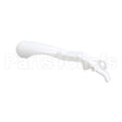 SL300951606 Compatible Carpigiani Tap Handle White V, Blksl30095