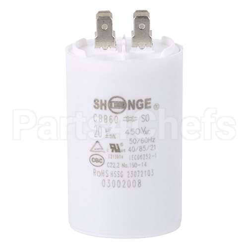 SOU1194696 Compatible Southbend 20Mf 208-240V Capacitor