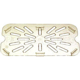 SP-317 Compatible Cambro Drain Tray 1/4 Size-135 Clear