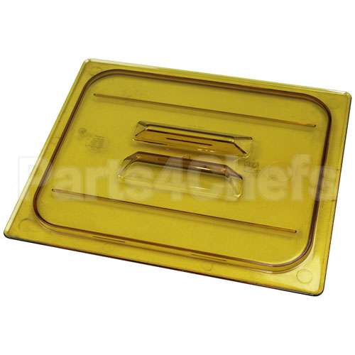 SP-320 Compatible Cambro Hot Pan Lid Half Sz-150 Amber