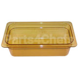 SP-323 Compatible Cambro Hot Pan 1/3 X 4-150 Amber
