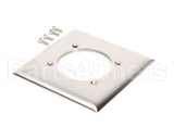 SS701 Hubbell Lighting Ss Wall Plate 2 Gang Sgl Recpt