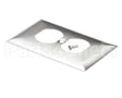 SS8 Hubbell Lighting Wall Plate Ss 1 Gang Dup Recpt