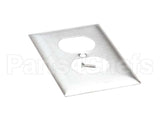 SS8 Hubbell Lighting Wall Plate Ss 1 Gang Dup Recpt