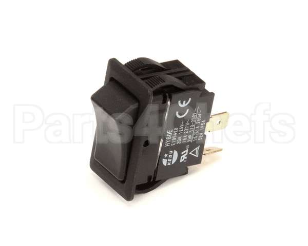 SWHRCKHY60 Food Warming Switch Non-Lt On/Off Rocker Bl