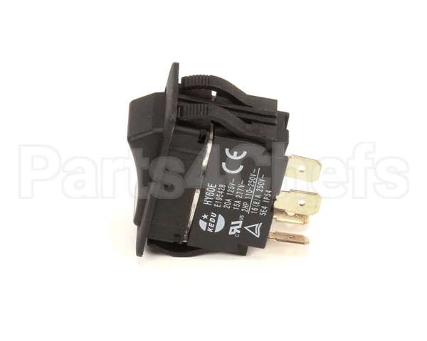 SWHRCKHY60 Food Warming Switch Non-Lt On/Off Rocker Bl