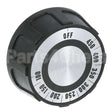 SY9-70701-19-2 Compatible Star Knob, 100-450F, Red, D-Stem Left