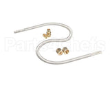 T4-KIT-18 Dormont 1/4 Odx18 Kit Ss Hose/Comp