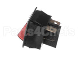 TB-300E-39-2 Thunderbird Red Rocker Switch