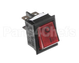 TB-300E-39-2 Thunderbird Red Rocker Switch