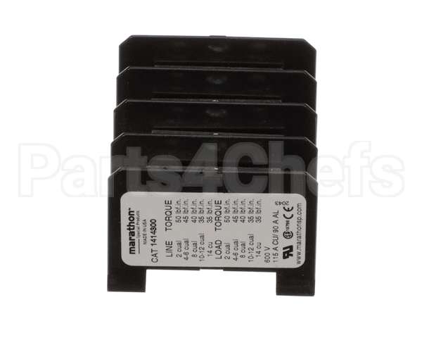 TB0125 Bki Terminal Block, 4 P, 2-14 Awg,