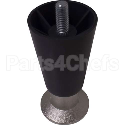 TBC100785 Compatible Turbo Chef Leg Black Plastic (Ngc - Non-S