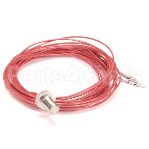 TBP00191 Compatible Delfield Thermistor, Hi Temp, Red, 8"