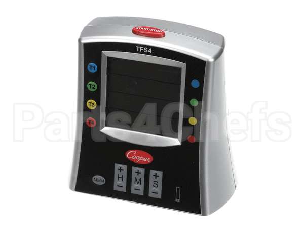 TFS4-01 Cooper Atkins Timer Large Multi (4) Station Digital W/