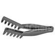 TGA8110 Compatible Cambro Tongs, 8"L, Angled, Lugano, Blk