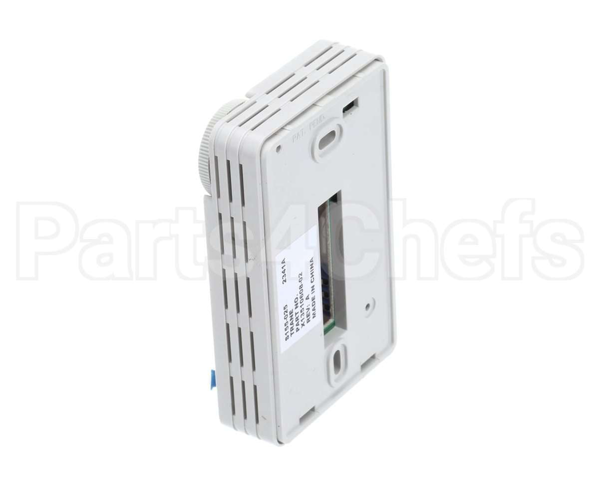 THT01234 Trane Thermostat,Wall,External Adj Setpt