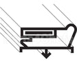 TR341-60284-03 Compatible Traulsen Gasket, Drawer, Bottom, Compact