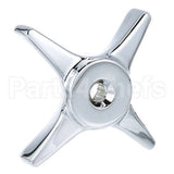 TS2521-45 Compatible TS Brass Handle, Cross (T&S)