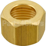 TS63F Compatible TS Brass Nut, Tailpiece, 1/2" Npt F