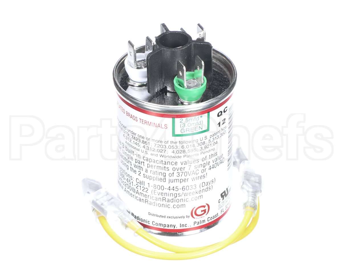 TURBOMINI Trane Capacitor; Turbomini 2.5 To 15 Mfd