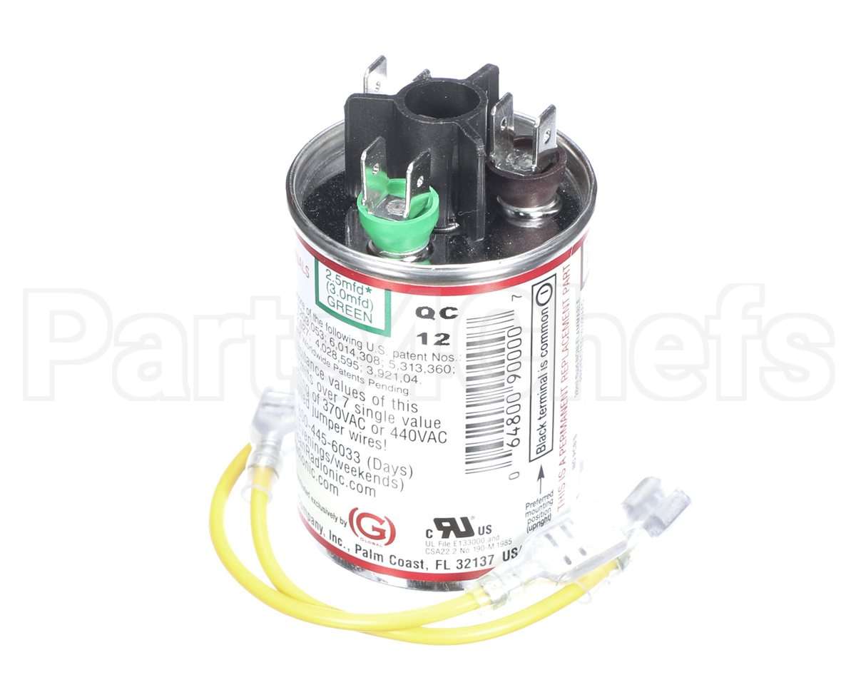 TURBOMINI Trane Capacitor; Turbomini 2.5 To 15 Mfd