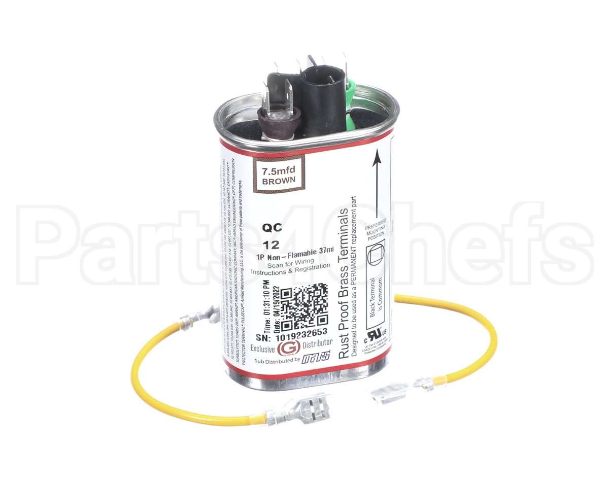 TURBOMINIOVAL Trane Capacitor; 2.5 - 15 Mfd 370/440V Oval