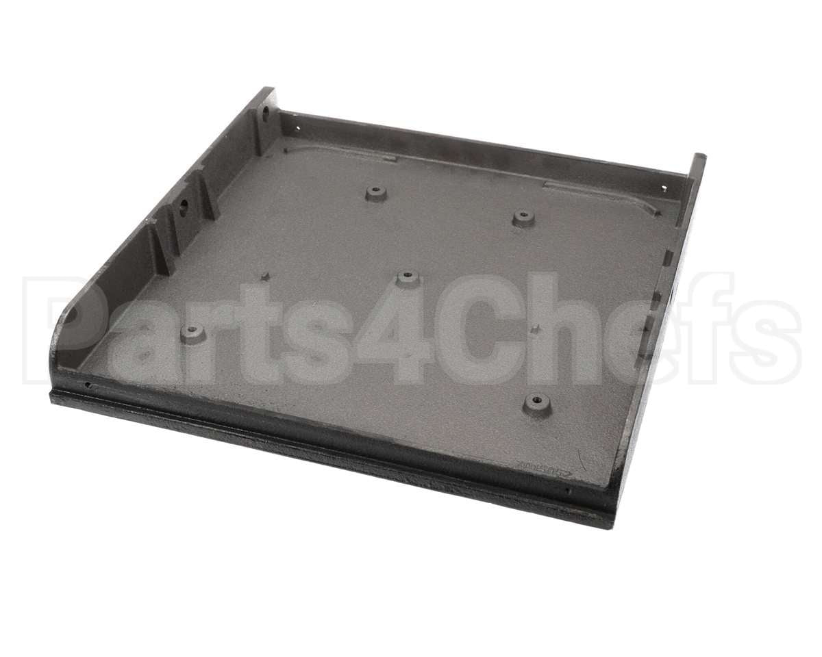 U00689 Globe Upper Left Plate (Grooved)
